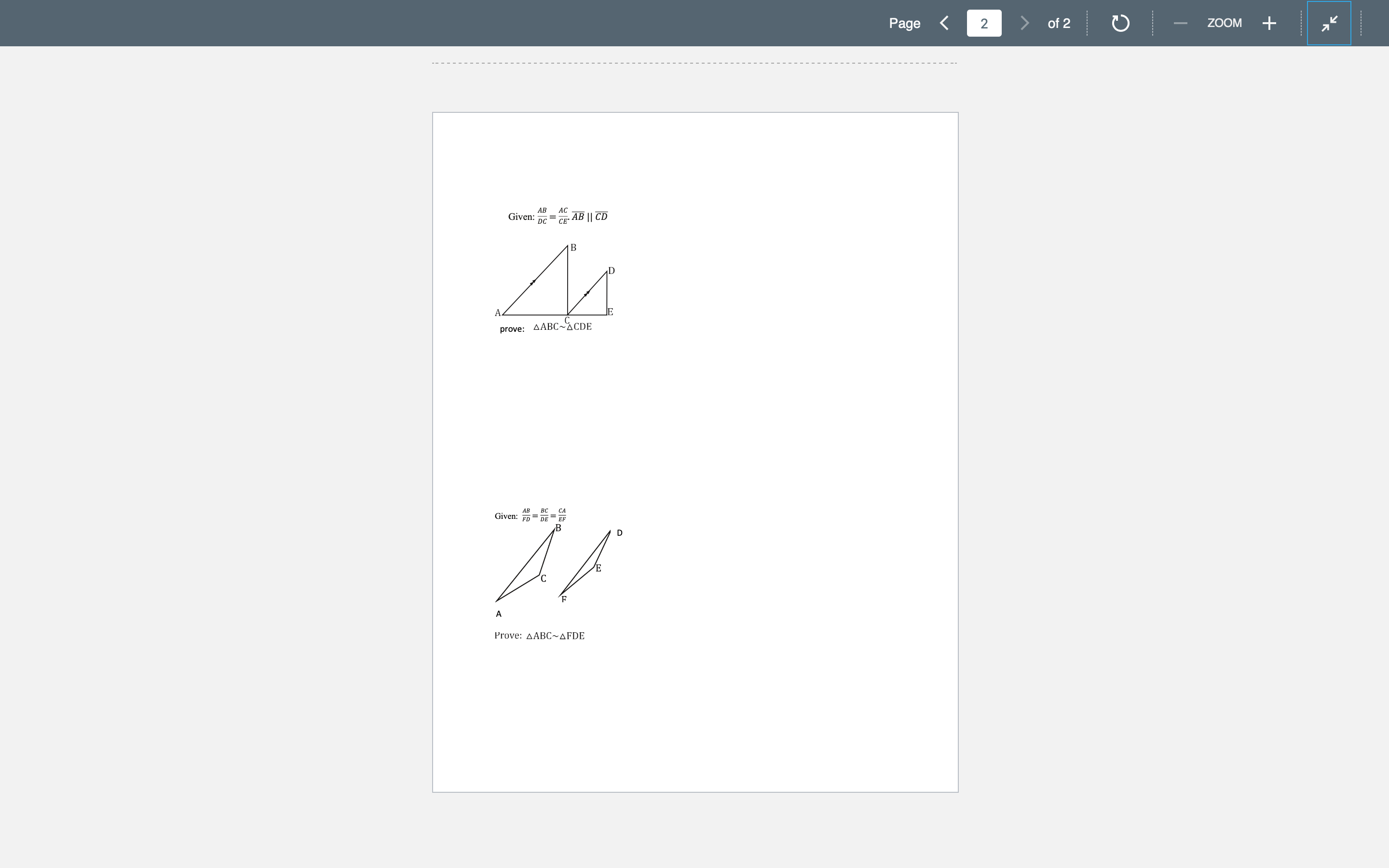 Please answer both questions- form of statements