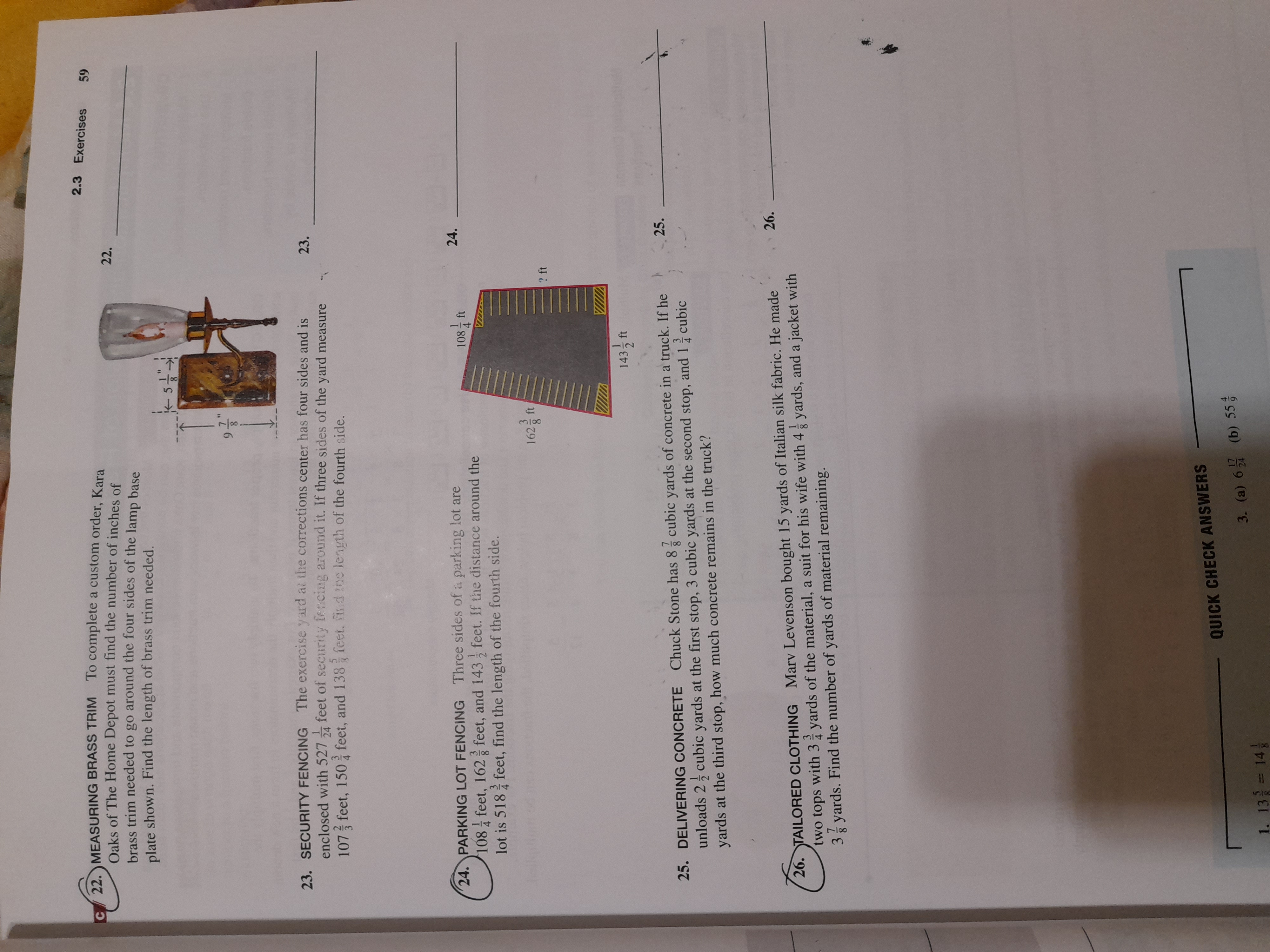 22. MEASURING BRASS TRIM To complete a custom