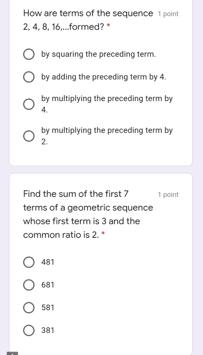 please answer thank you so much How are terms of