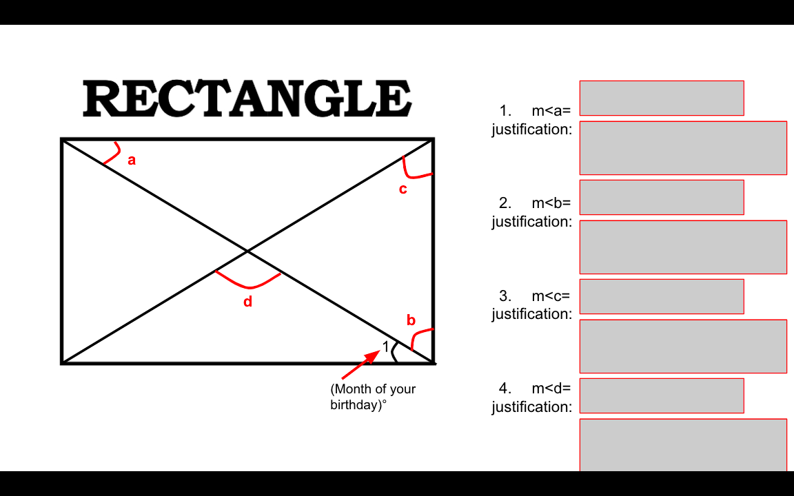 Answer the questions? PARALLELOGRAM B C Use the m