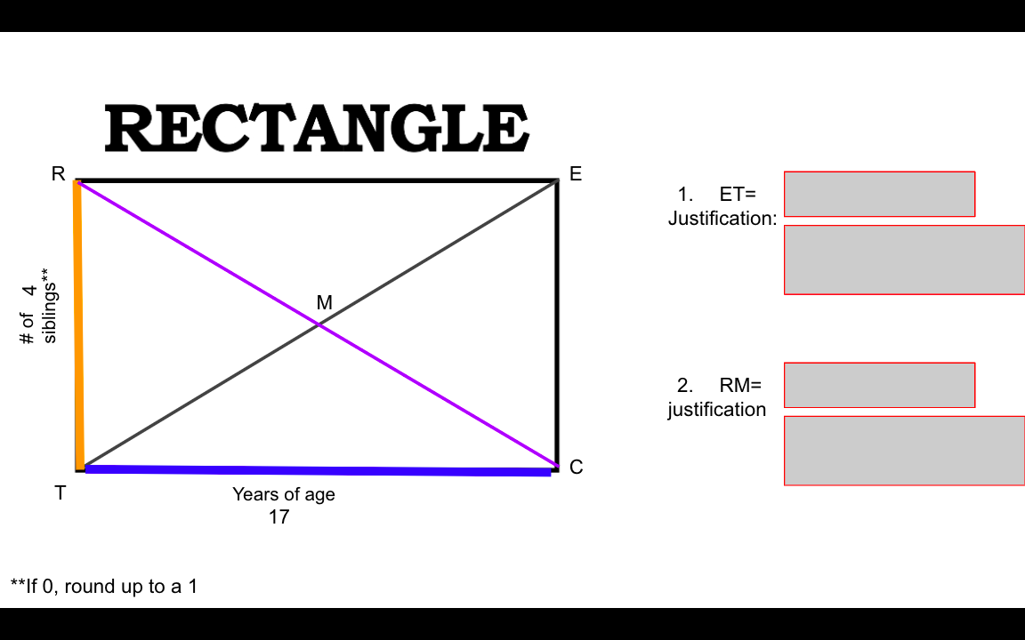 Answer the questions? PARALLELOGRAM B C Use the m