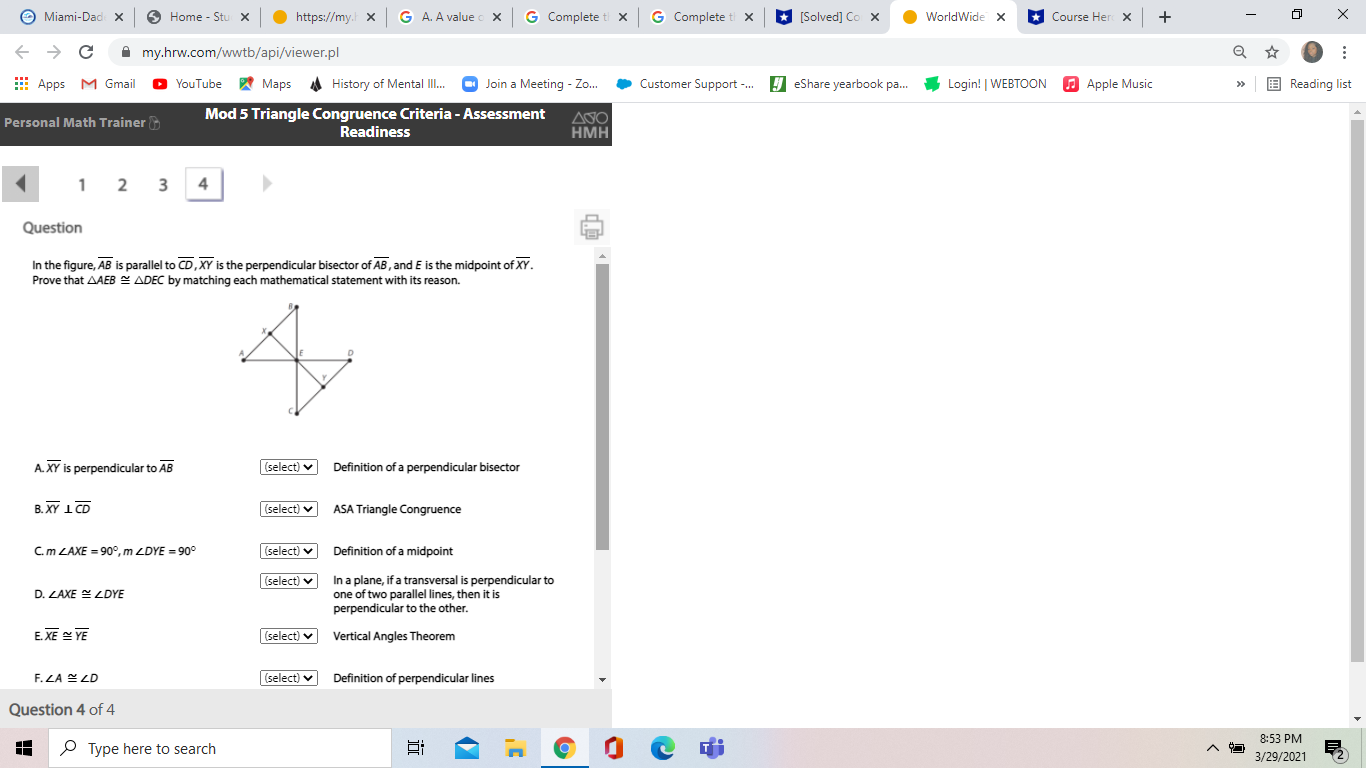 please answer Miami-Dad X Home - Stu X