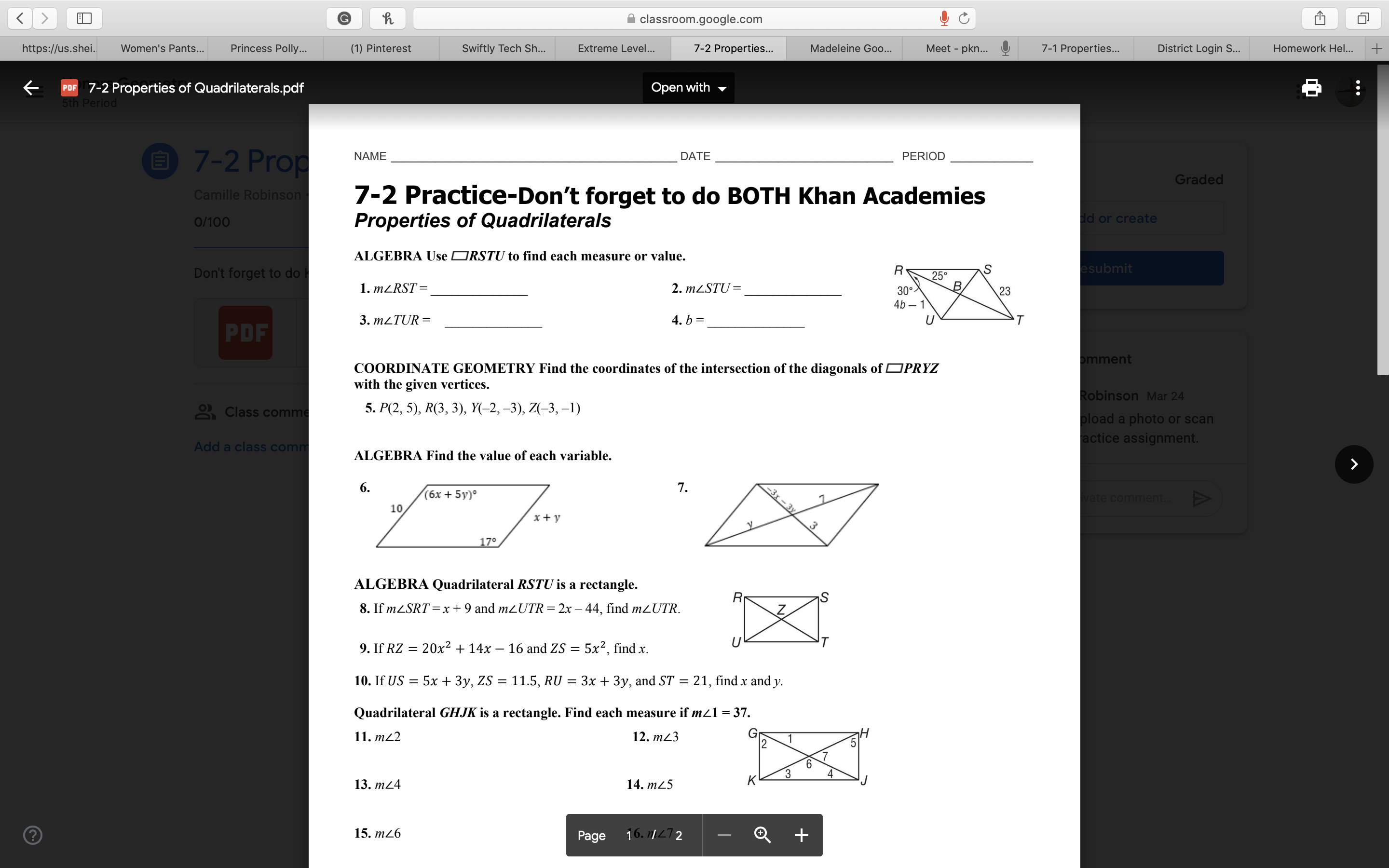 I don't understand any of this unit and my test