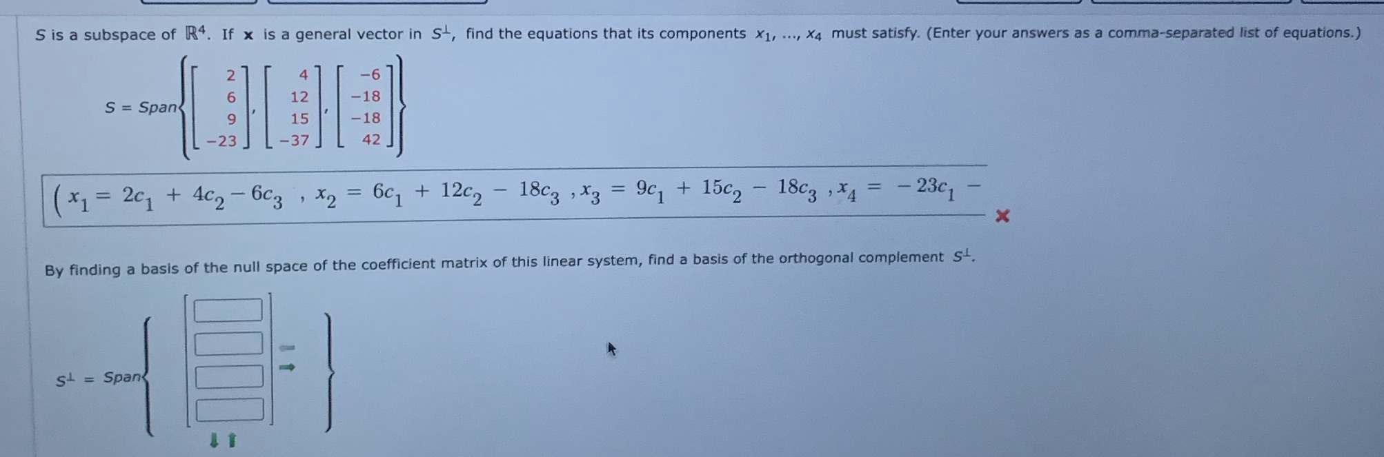 Please fix the first part and answer the second