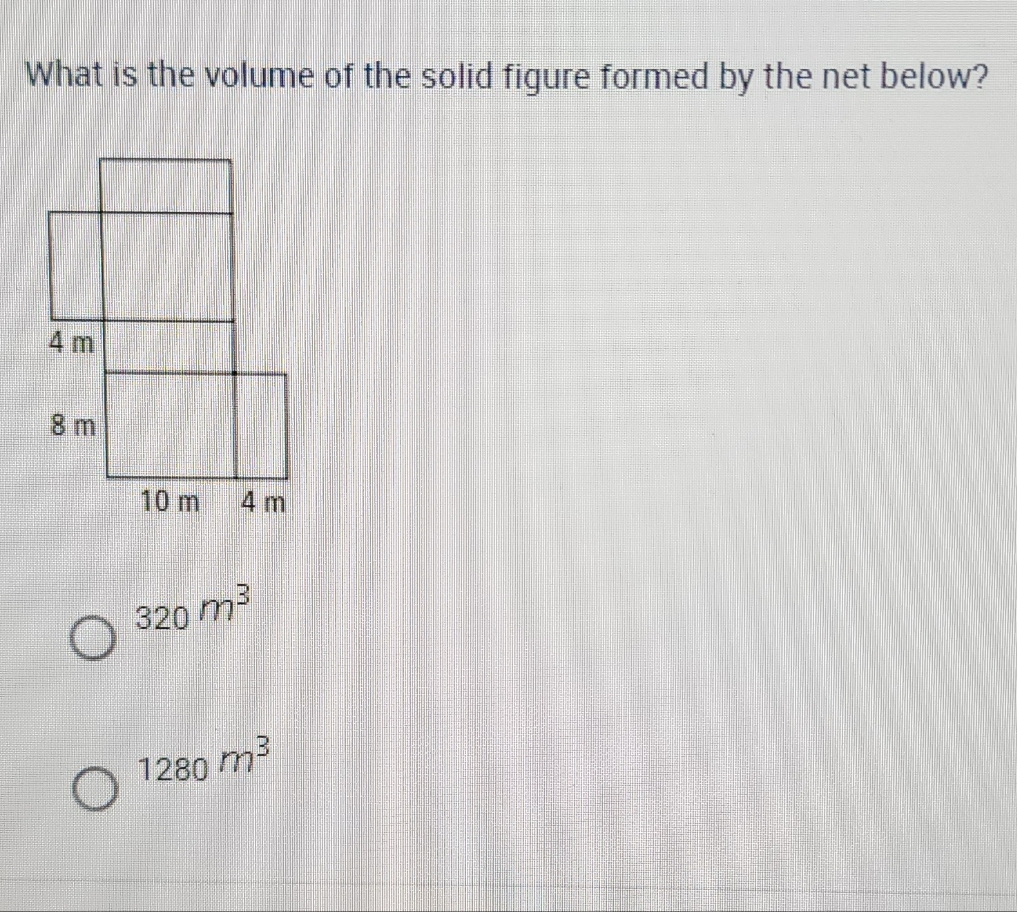 What is the volume of the solid figure formed by
