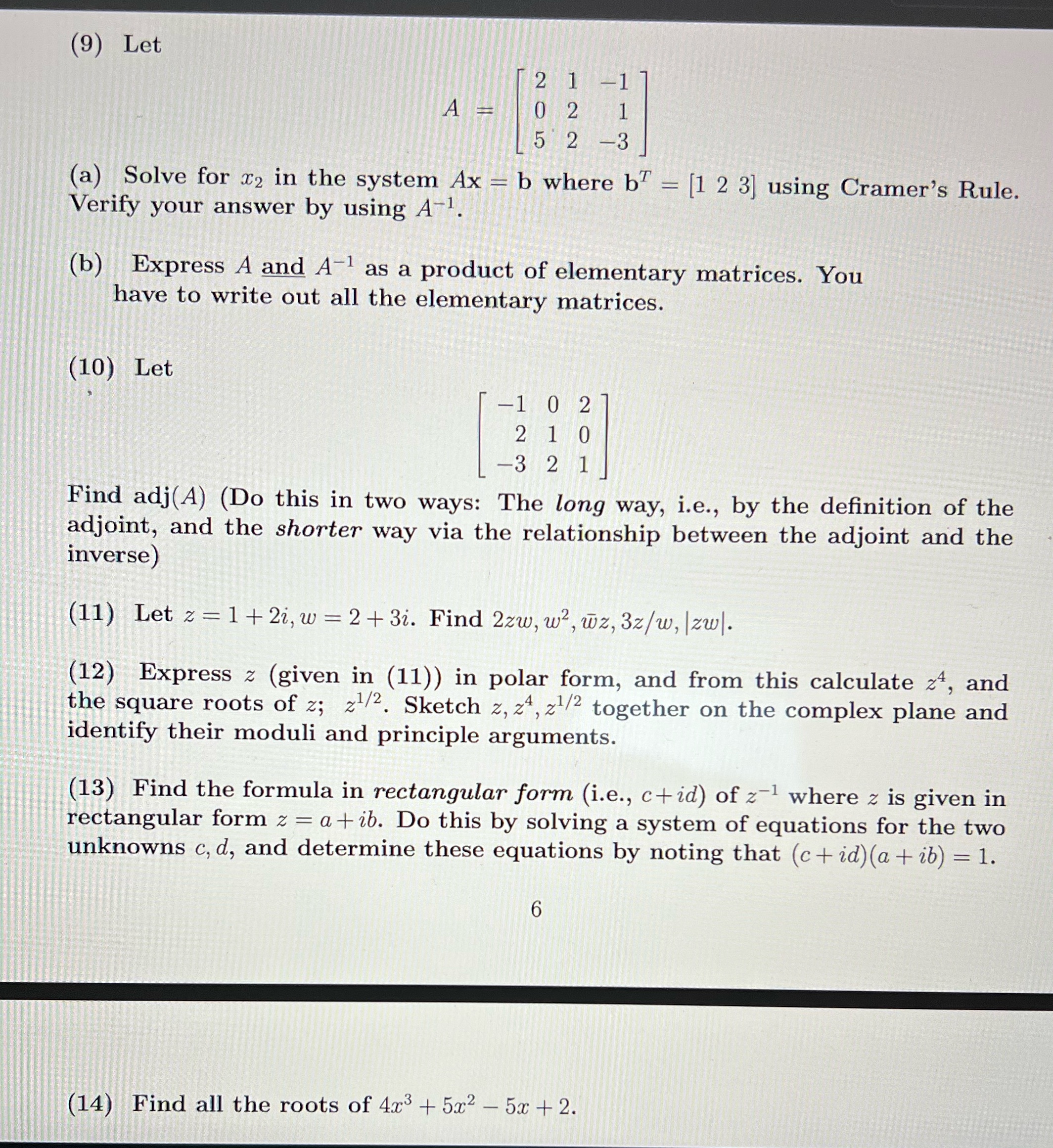 Need help with questions 9-14 please '