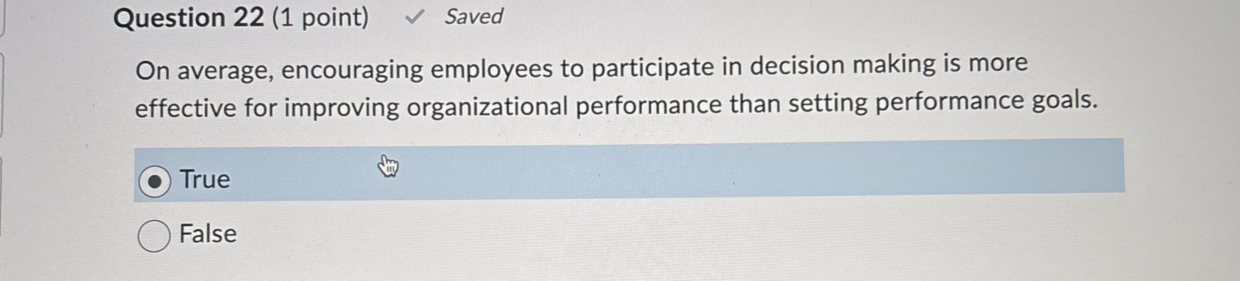 Question 2 2 ( 1 point ) Saved On average,