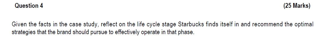 Question 4 ( 2 5 Marks ) Given the facts in the