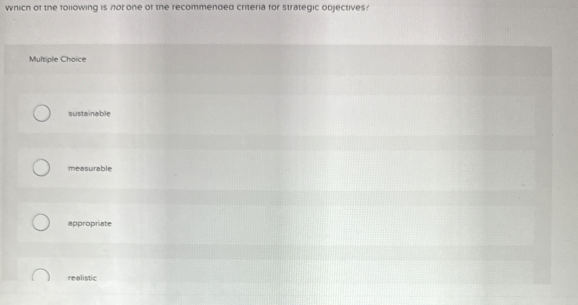 which or the rollowing is hot one or the