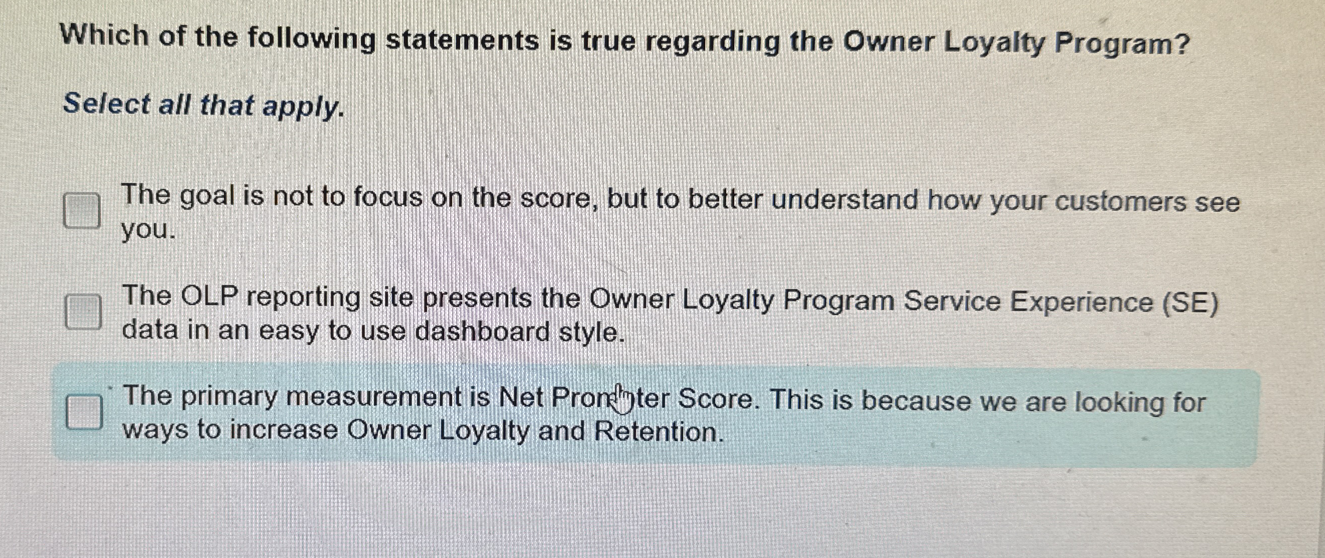 Which of the following statements is true