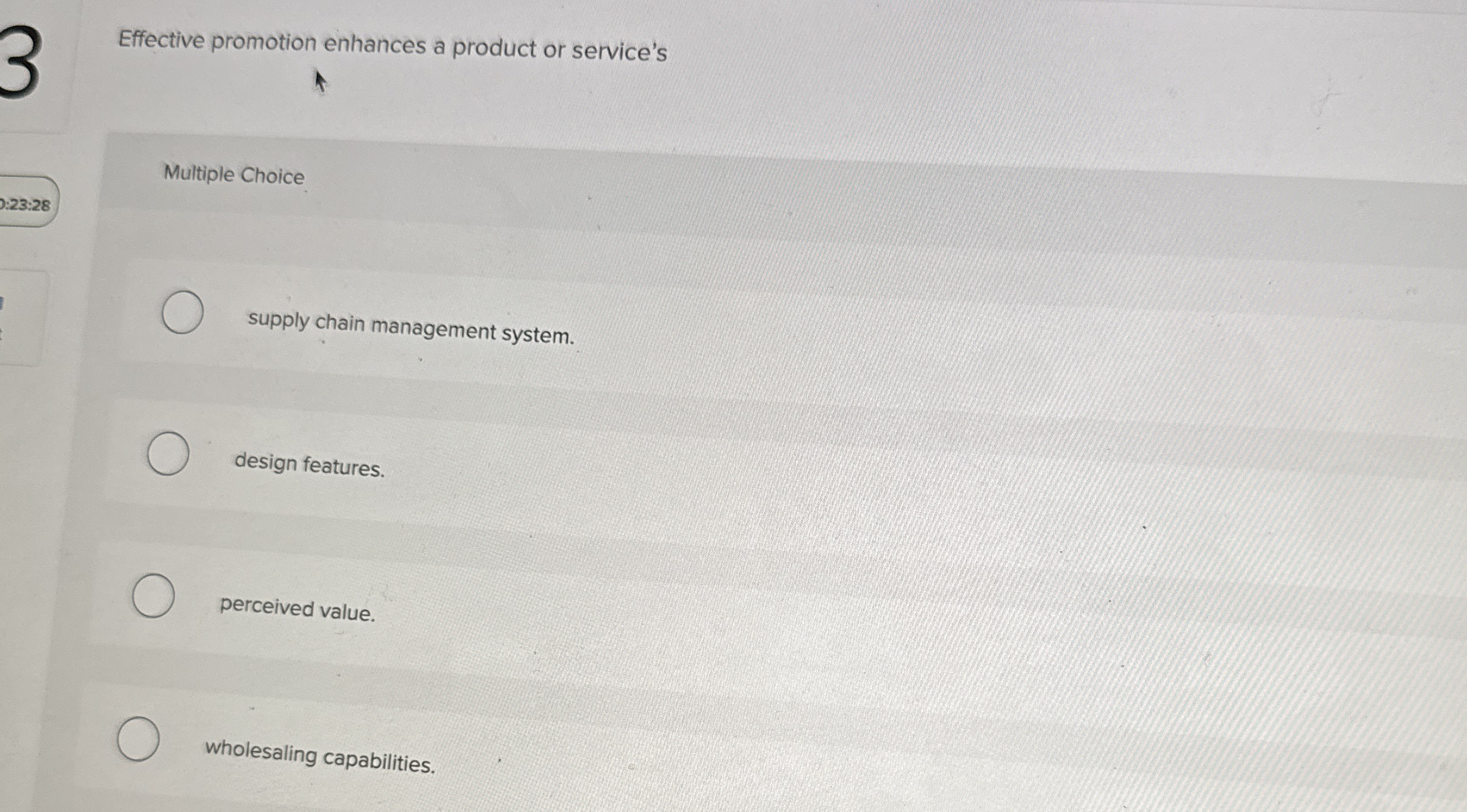 Effective promotion enhances a product or