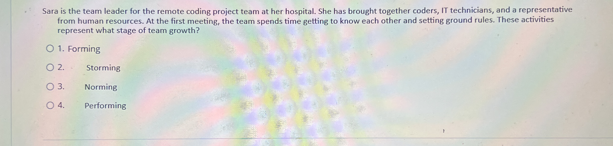 Jody has recently been hired as the director of