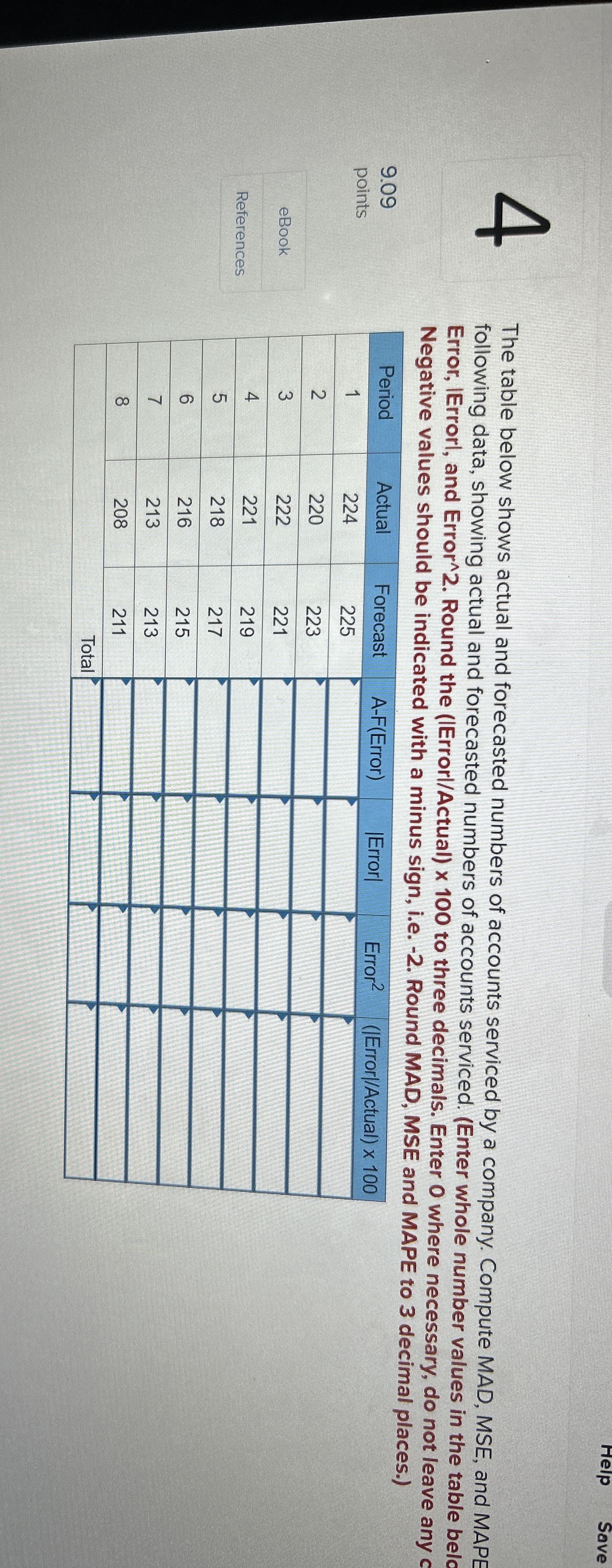 Help Save 4 9 . 0 9 points eBook References The