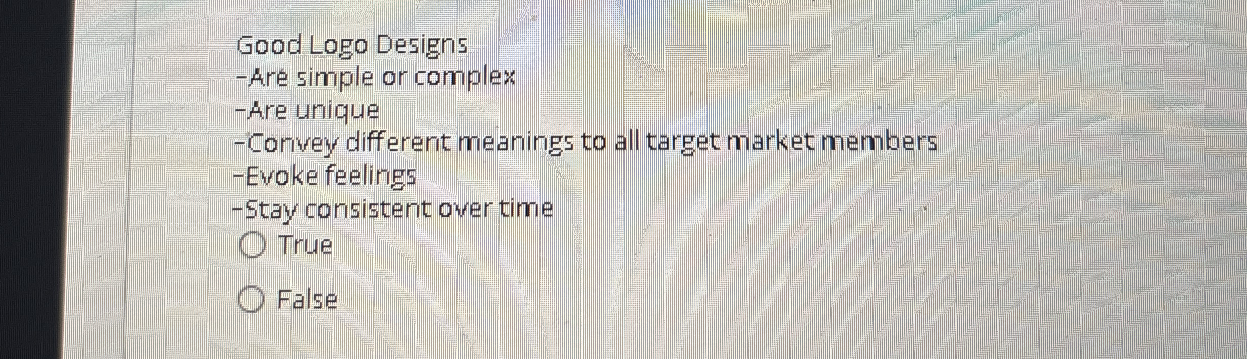 Good Logo Designs - Are simple or complex - Are