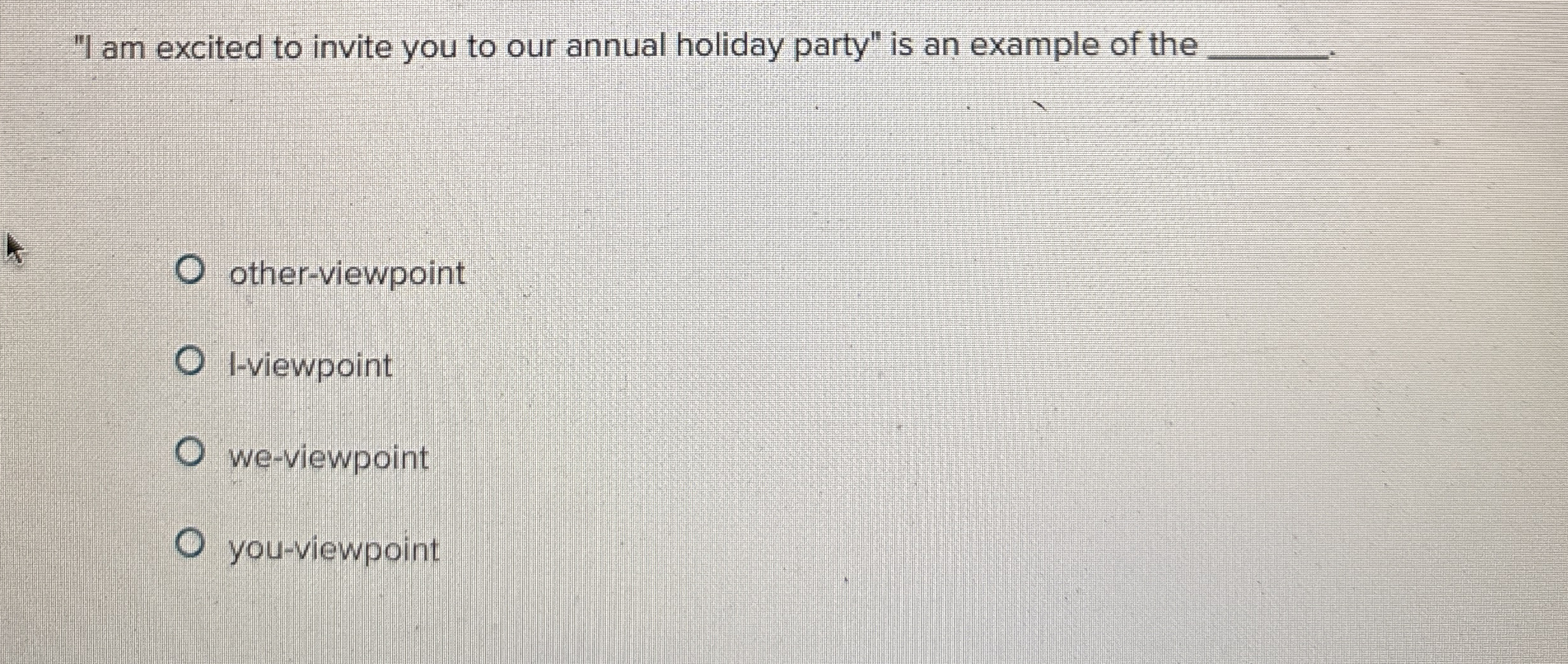 "I am excited to invite you to our annual holiday