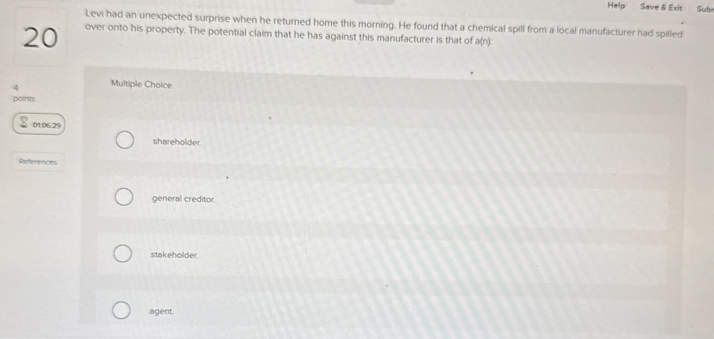 Help Sove & Exit Subr 2 0 Levi had an unexpected