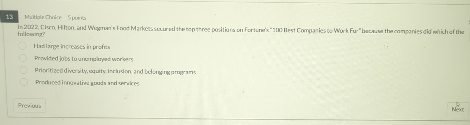 1 3 Multiple Choice 5 points In 2 0 2 2 , Cisco,