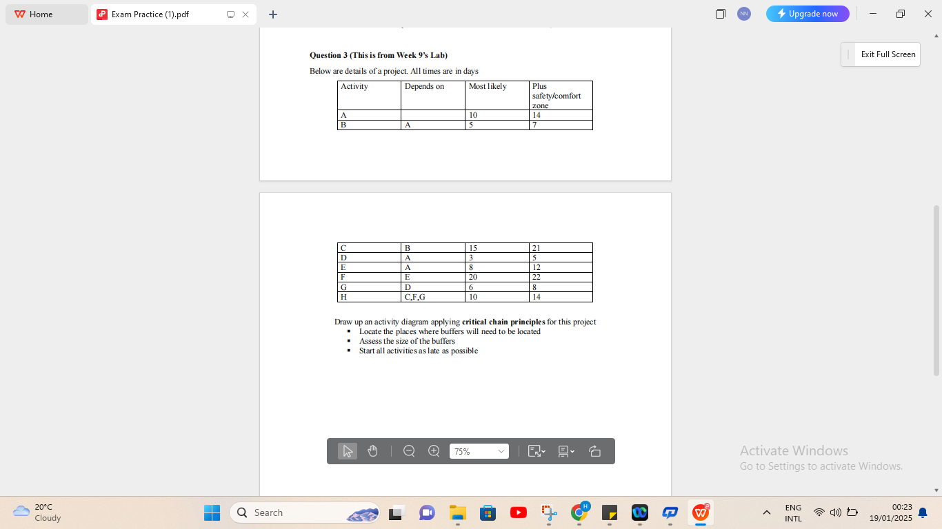 Question 3 ( This is from Week 9 ' s Lab ) Below