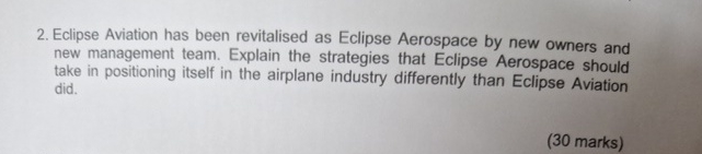 Eclipse Aviation has been revitalised as Eclipse