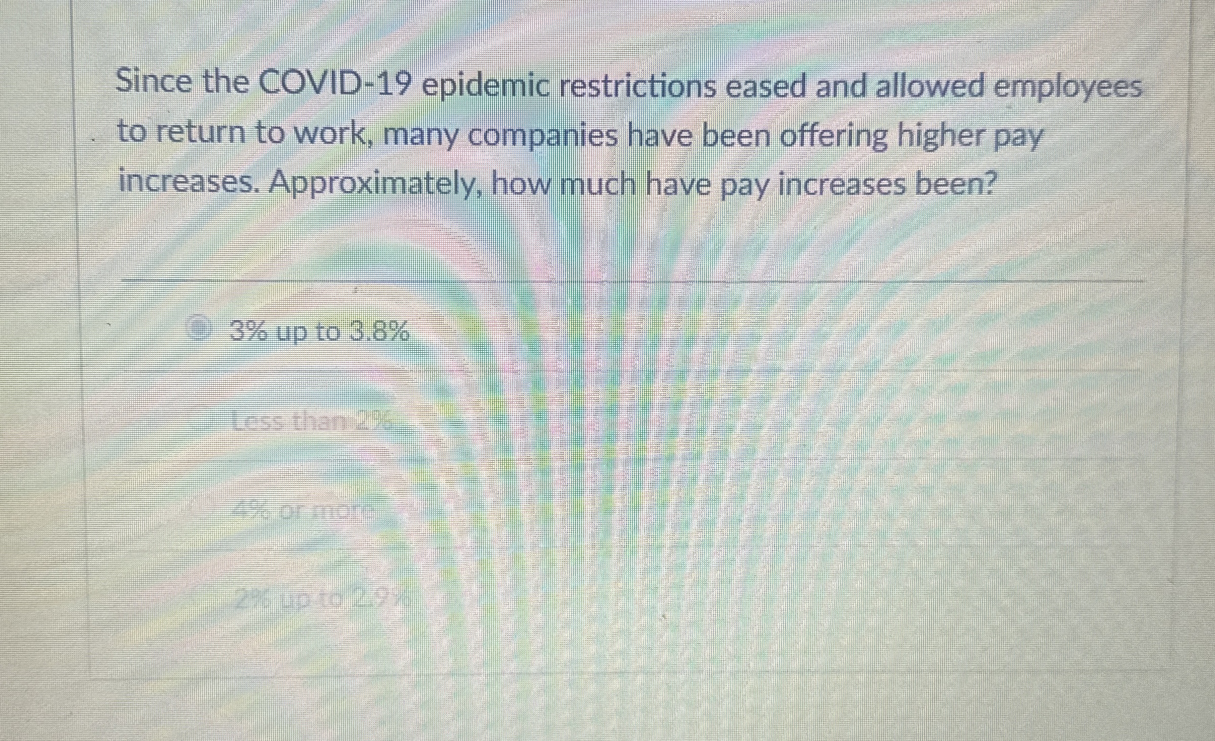 Since the COVID - 1 9 epidemic restrictions eased