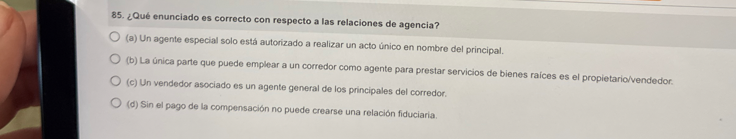 Qu enunciado es correcto con respecto a las