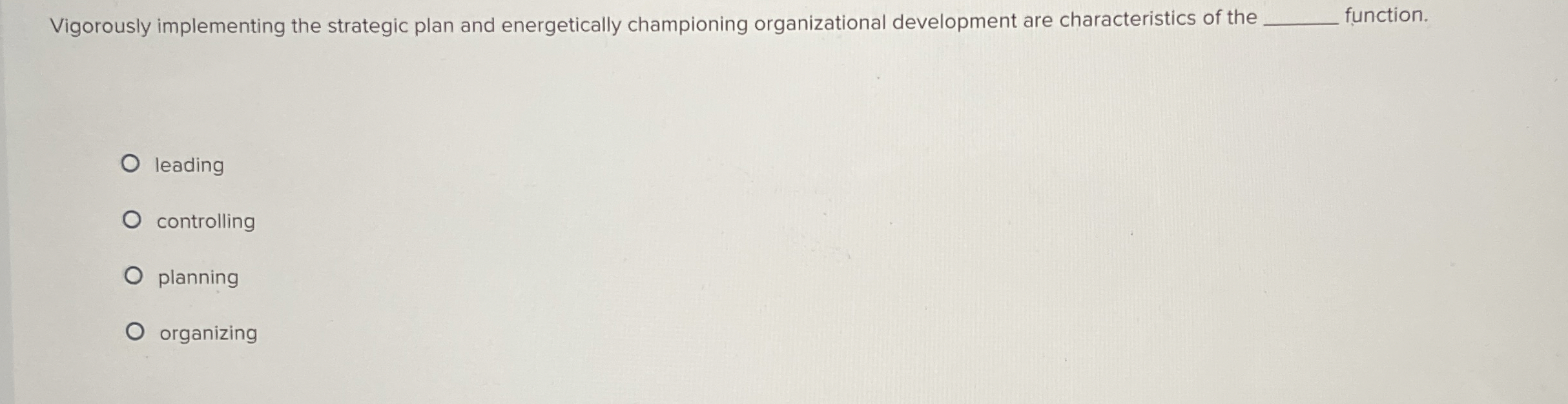 Vigorously implementing the strategic plan and