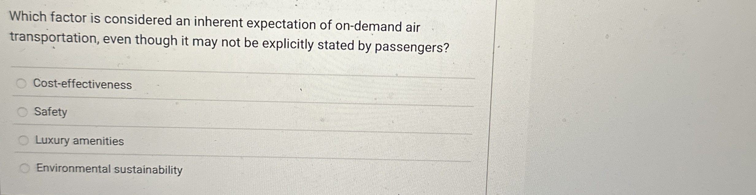 Which factor is considered an inherent