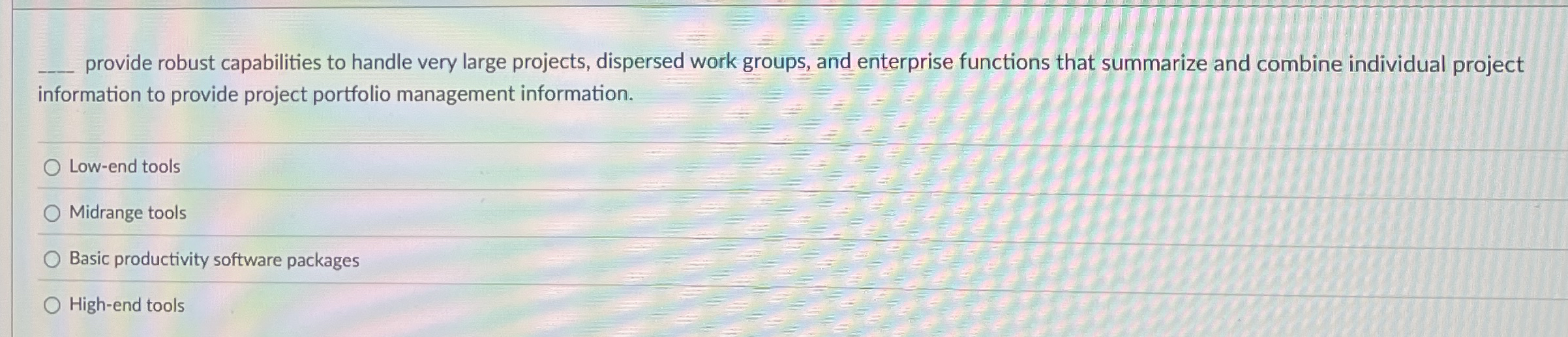 q , provide robust capabilities to handle very