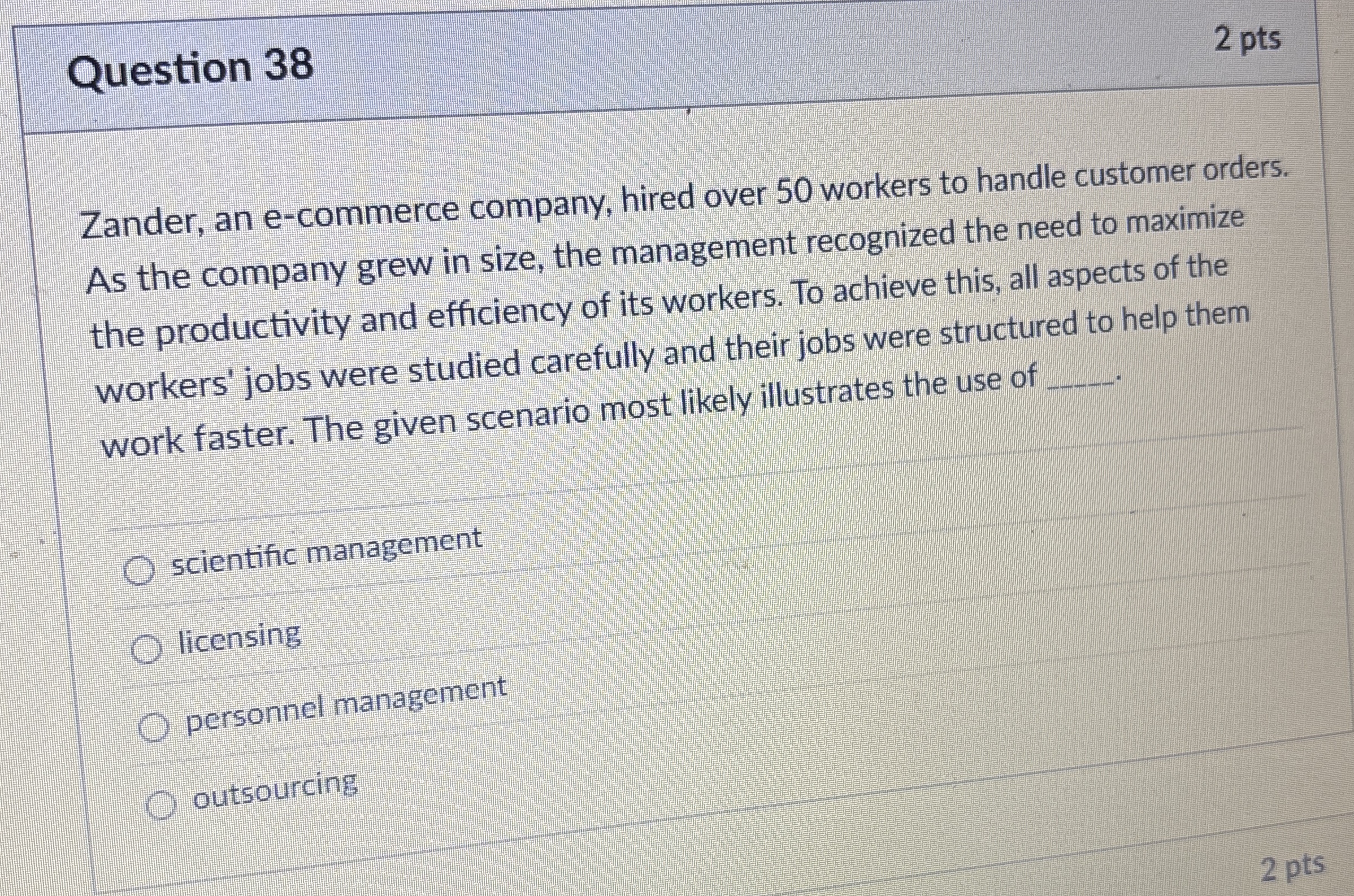 Question 3 7 2 pts To issue new guidelines and