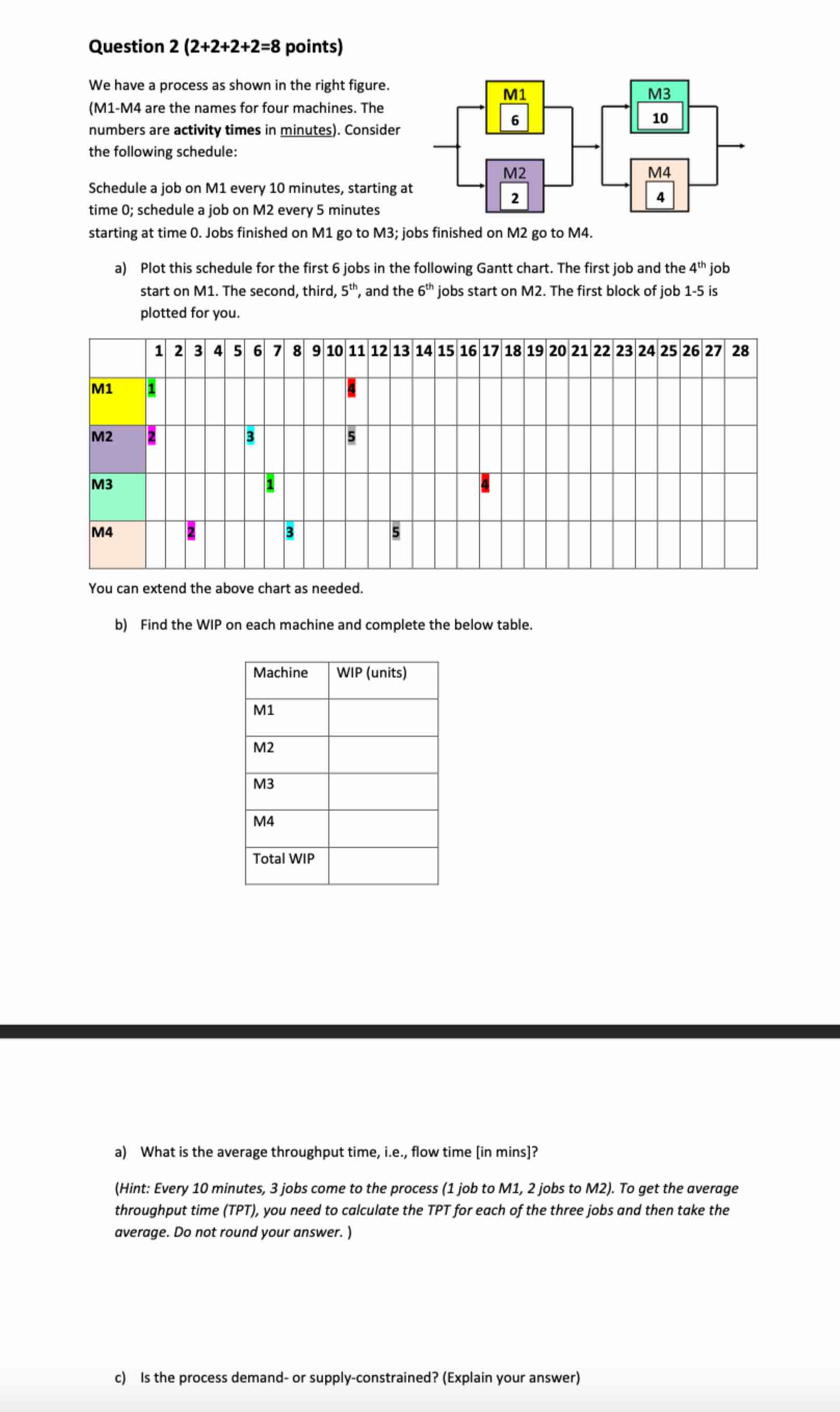 Q 2 : PLEASE ANSWER ALL PARTS WITH WORK INCLUDING