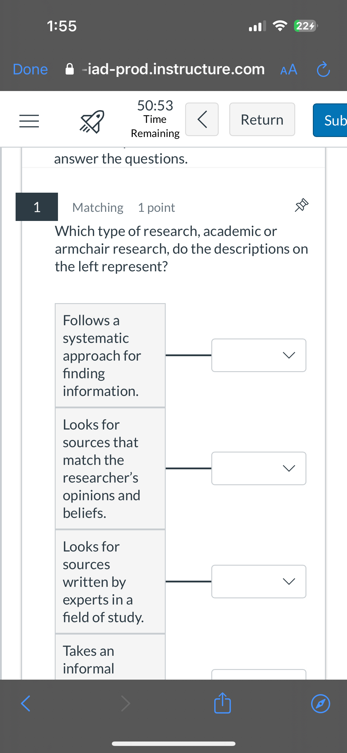 1 : 5 5 2 2 4 Done - iad - prod.instructure.com 5