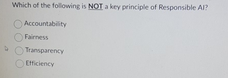 Which of the following is NOT a key principle of