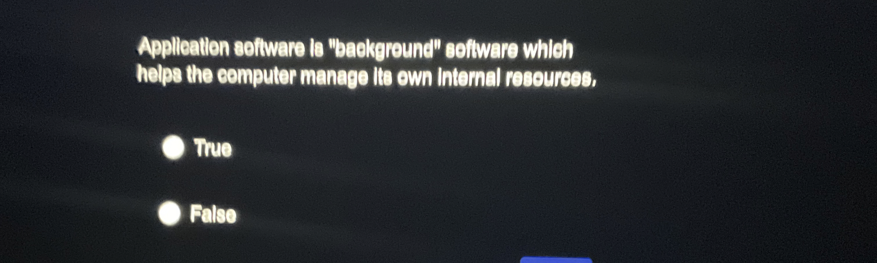 Applleation software ls "baekgroune" seftwars