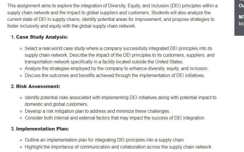 This assignment aims to explore the integration