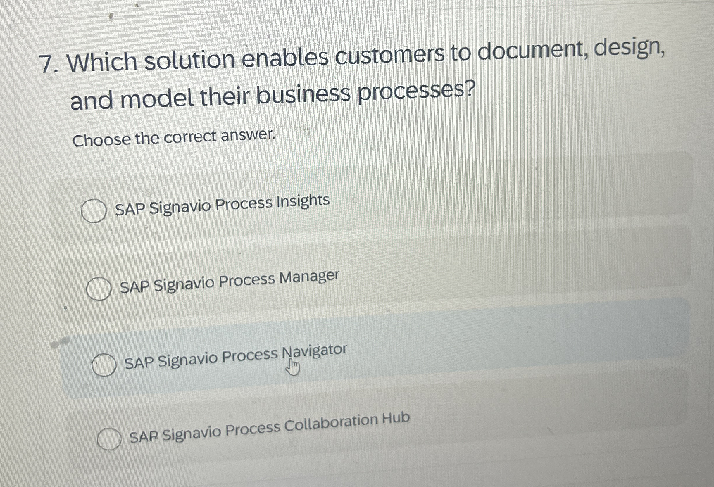 Which solution enables customers to document,