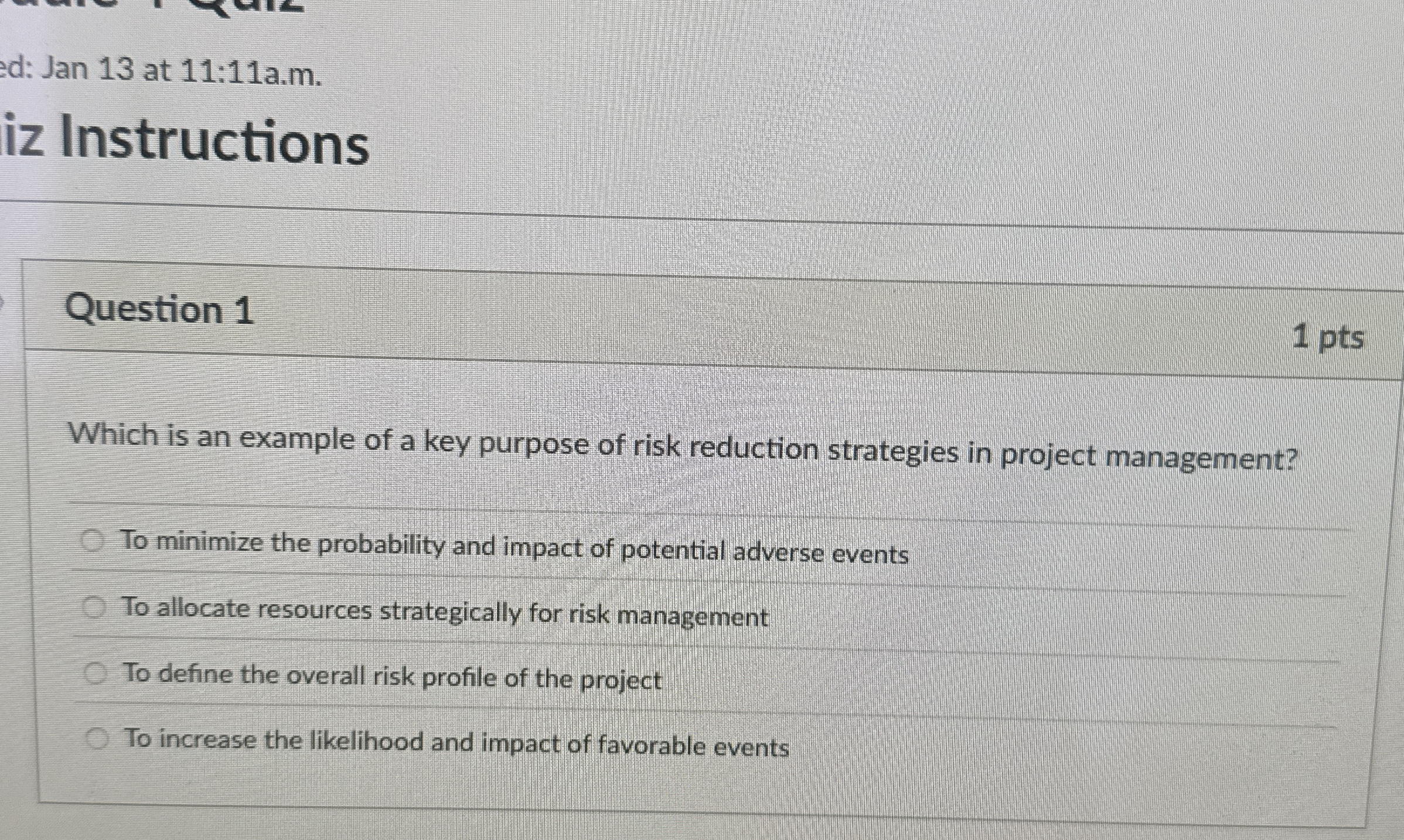 ed: Jan 1 3 at 1 1 : 1 1 a . m . iz Instructions