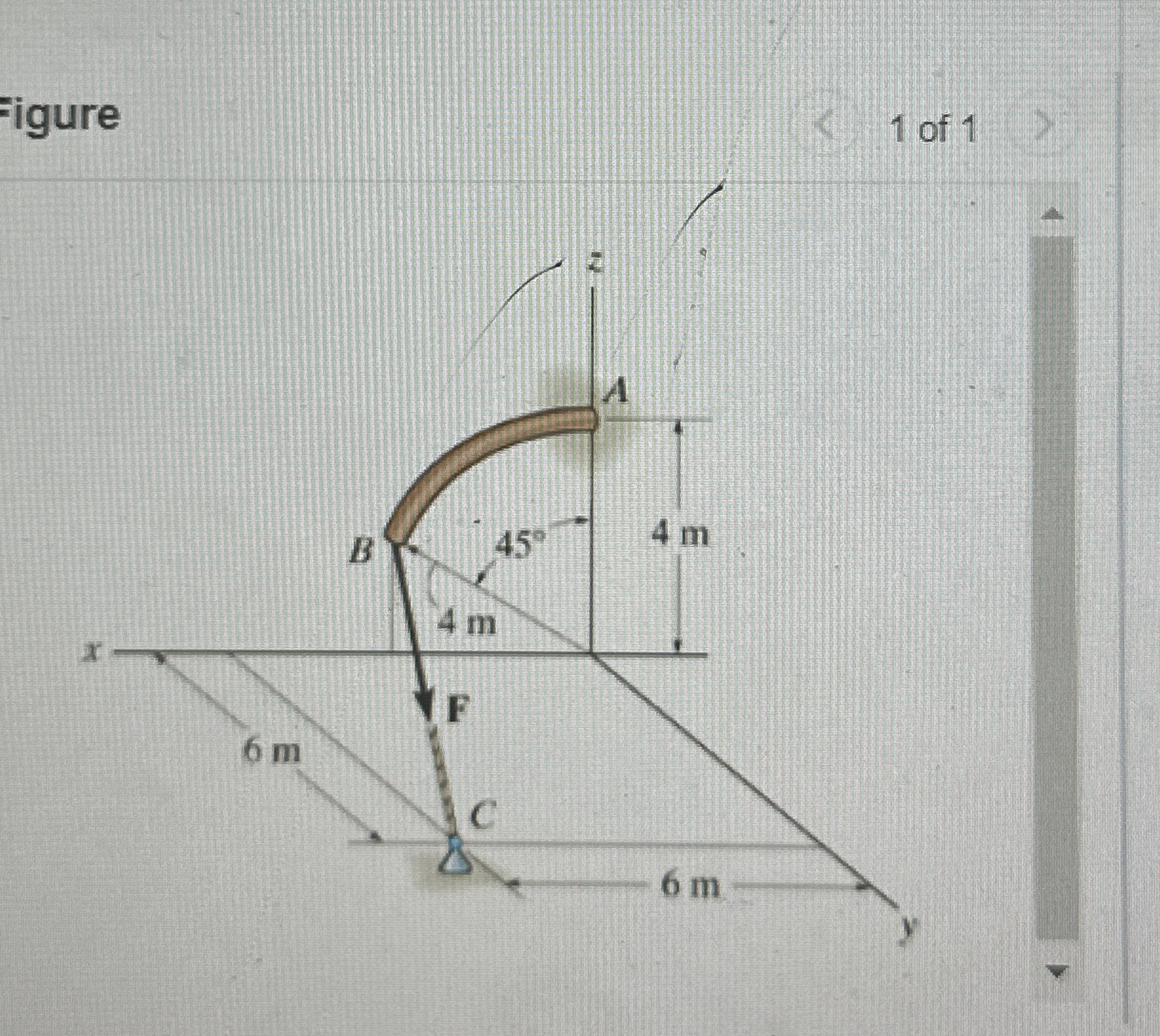 Consider the Rod in figure 1 . Determine the