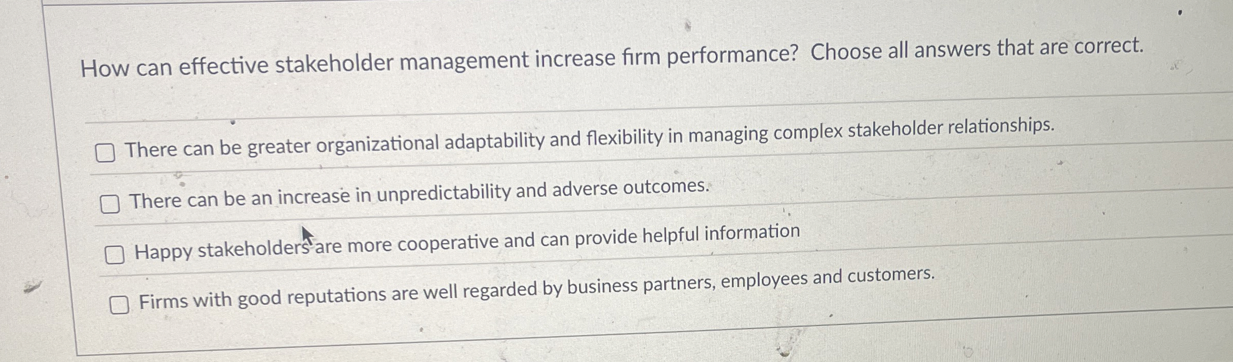 How can effective stakeholder management increase