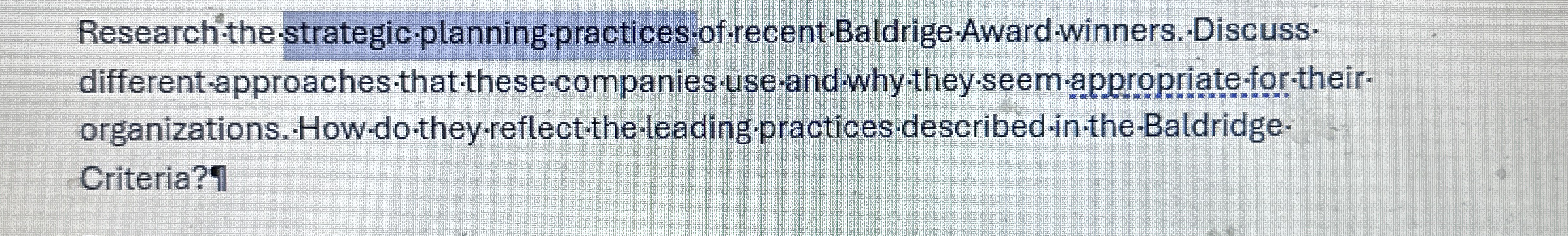 Research - the - strategic - planning - practices