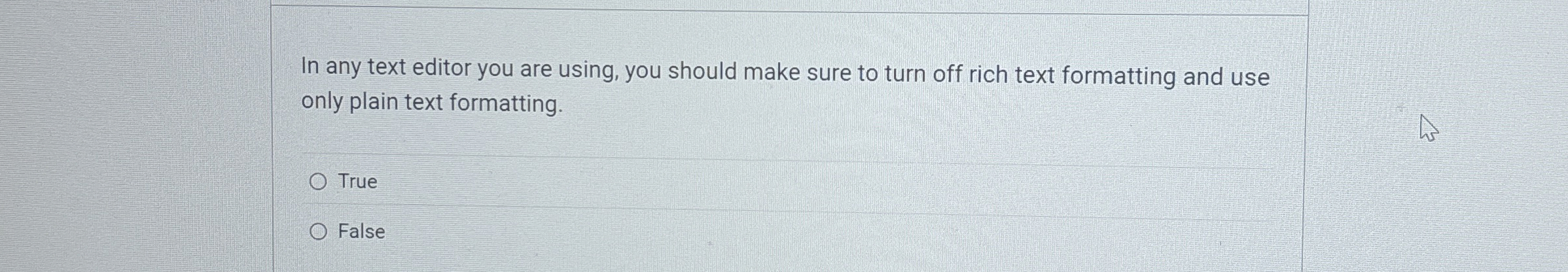 In any text editor you are using, you should make
