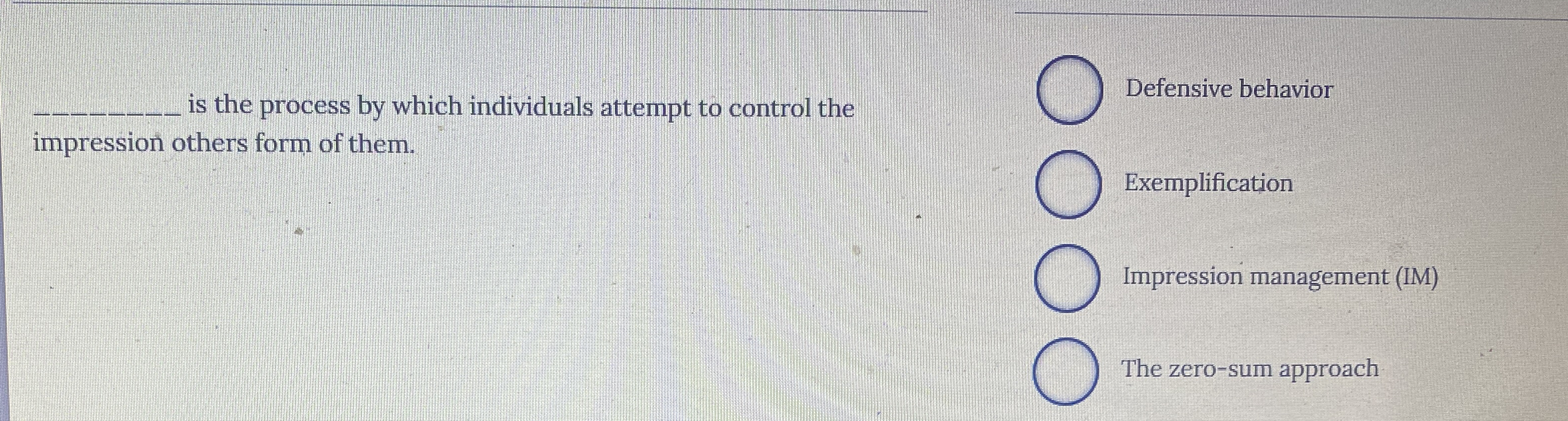 q , is the process by which individuals attempt