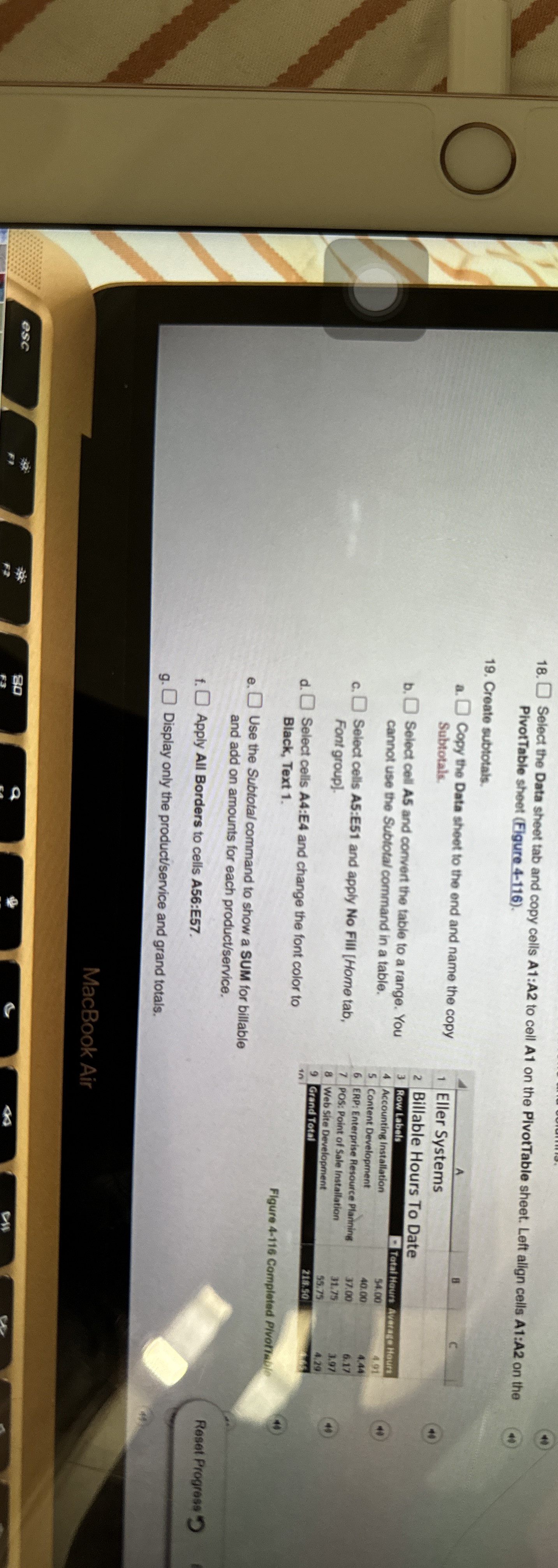 Select the Data sheet tab and copy cells A 1 :A 2