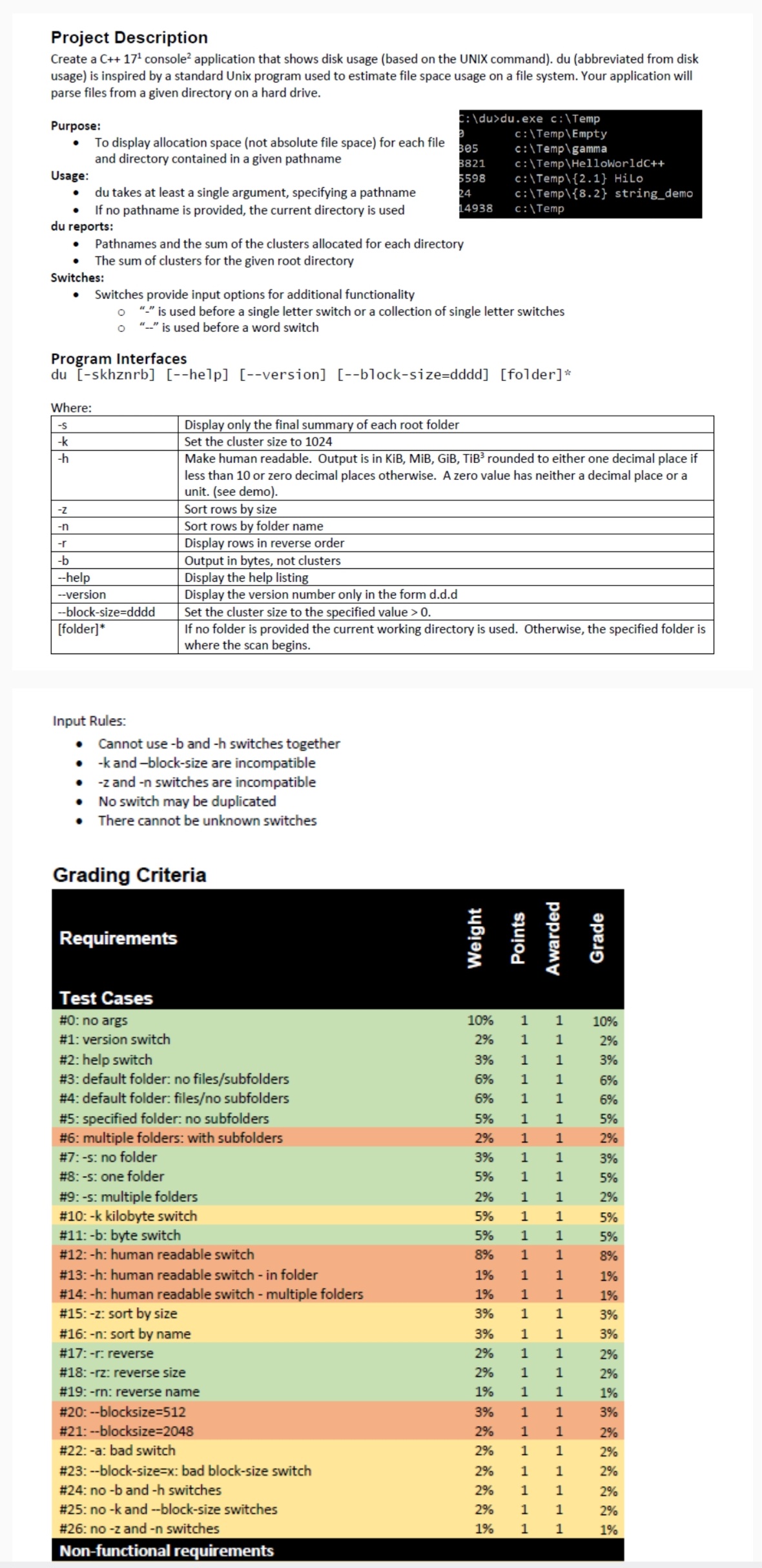 Project Description Project Description Create a