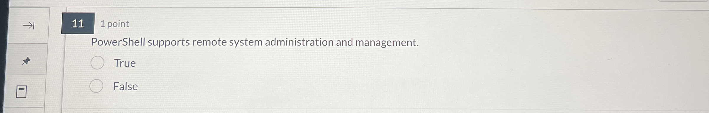 1 1 1 point PowerShell supports remote system