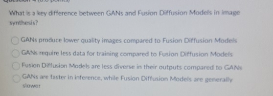 What is a key difference between GANs and Fusion