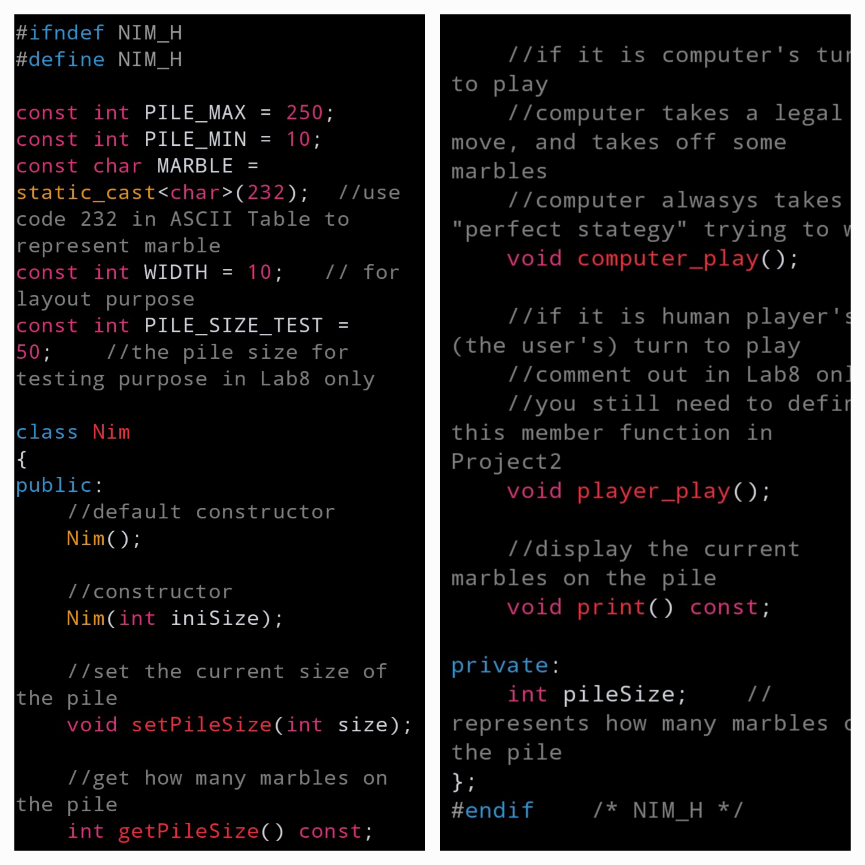 Why doesn't my code match the output in the