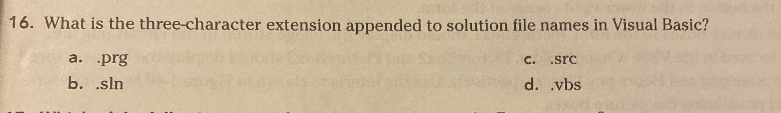 What is the three - character extension appended