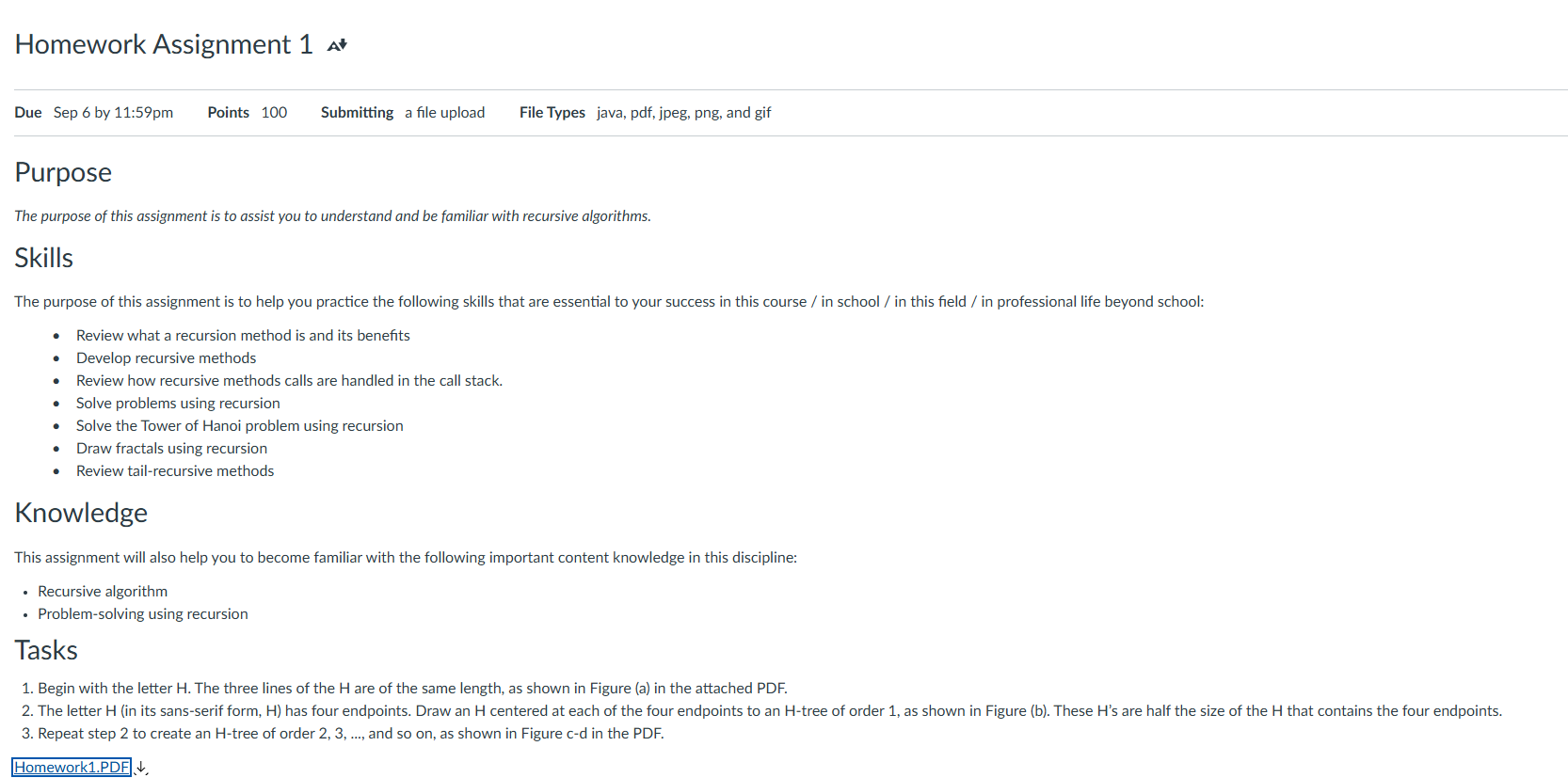 Purpose Please write a program to display H -