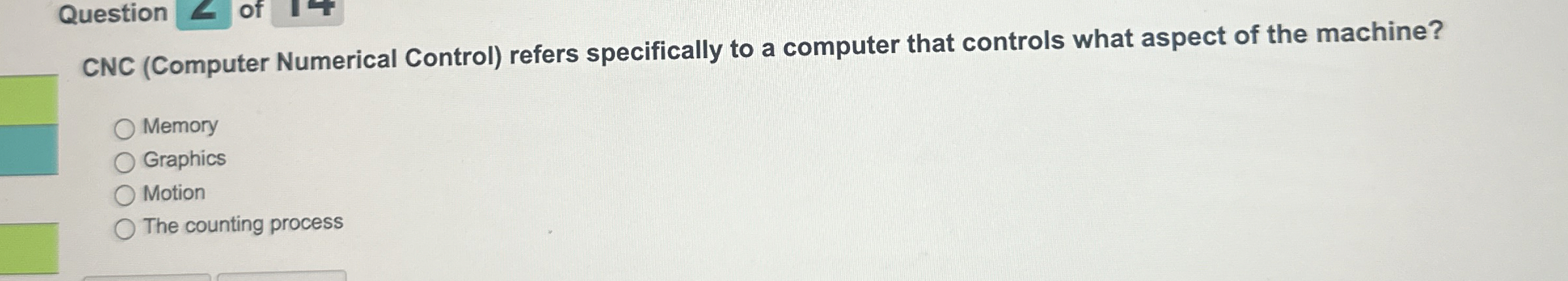 Memory Graphics Motion The counting process