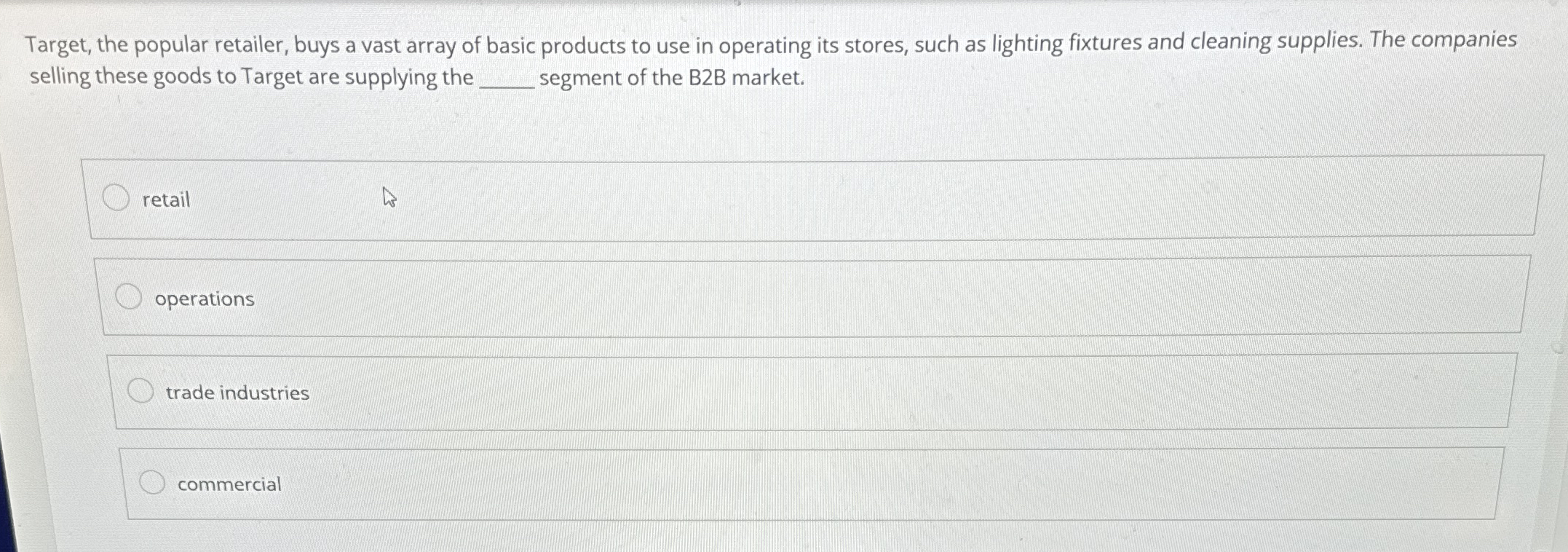 Target, the popular retailer, buys a vast array